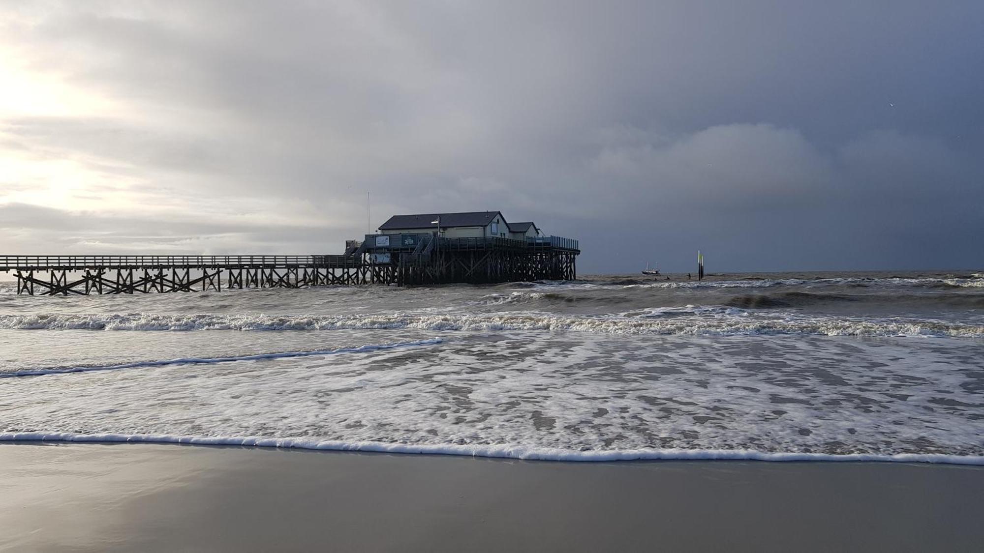 Meer-Appartment Sankt Peter-Ording Bagian luar foto